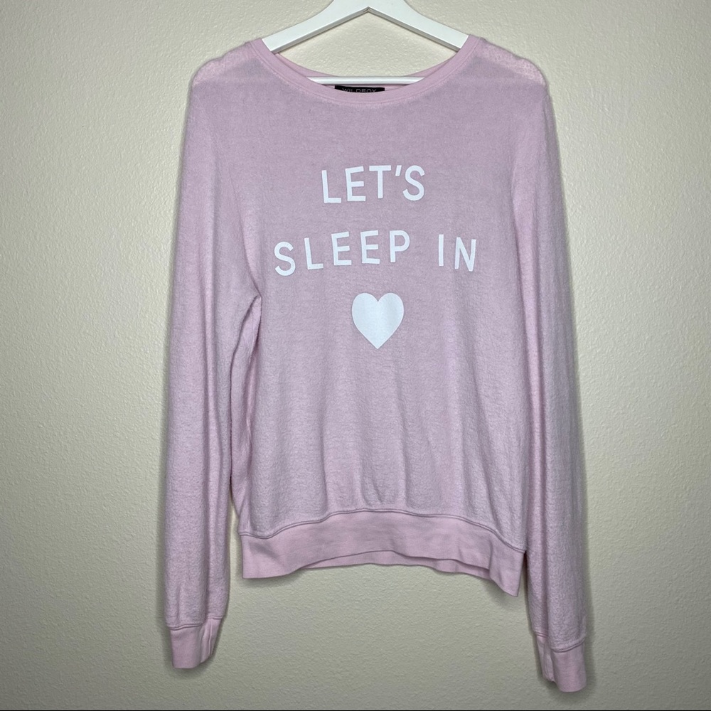 Wildfox Let’s Sleep In Sweater View 2